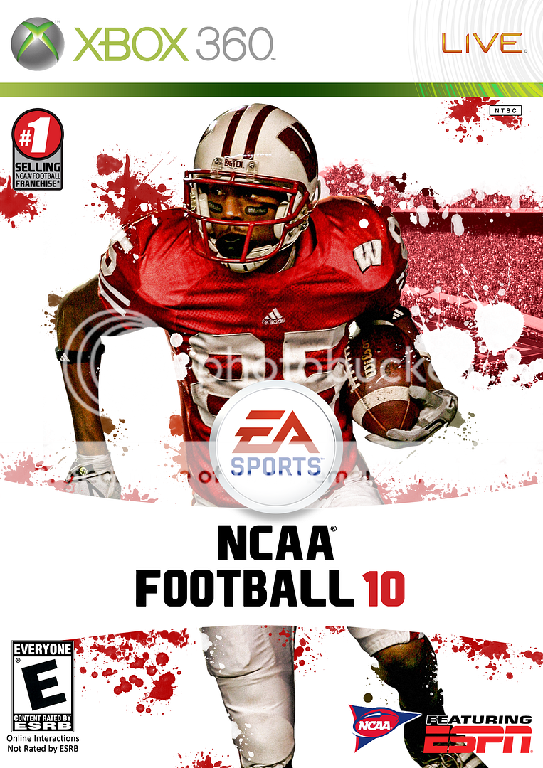 NCAA Football 10 Custom Cover Gallery and Template Operation Sports